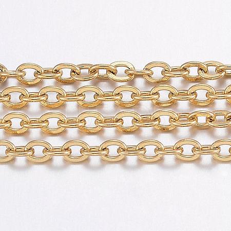 Ion Plating(IP) 304 Stainless Steel Cable Chains CHS-H017-02G-10M-1
