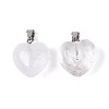 Natural Quartz Crystal Pendants G-T143-49M-2