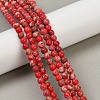 Dyed Natural Regalite/Imperial Jasper/Sea Sediment Jasper Beads Strands G-B124-C04-16-5