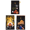 50Pcs Rectangle Halloween Candy Plastic Bags ABAG-U001-01J-1