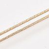 Brass Snake Chain Necklaces X-MAK-T006-11A-KC-3