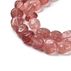 Natural Strawberry Quartz Beads Strands G-P497-01E-06-4