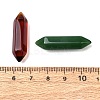 Natural & Synthetic Mixed Gemstone Bullet Pendant Necklace & Link Bracelet & Keychains DIY Making Kit PW-WG86896-01-2