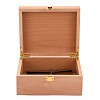 Unfinished Wood Jewelry Box OBOX-WH0004-11-2