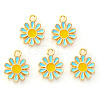 Alloy Enamel Charms ENAM-S121-049B-2