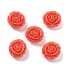 Synthetic Coral Carved Beads CORA-U003-01B-04-1