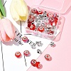 DIY Tibetan Style Alloy & Resin European Beads Making Finding Kits DIY-FS0006-78E-8
