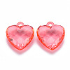 Transparent Acrylic Pendants TACR-T024-03B-910-2