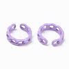 Spray Painted Alloy Cuff Rings X-RJEW-T011-29C-RS-2