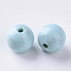 Antique Style Opaque Acrylic Beads SACR-N007-A-M-2