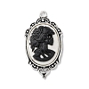 Tibetan Style Alloy Pendants X-TIBE-B002-04AS-01-1