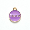 Alloy Enamel Pendants X-ENAM-S124-01A-01C-3