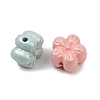 UV Plating Opaque Acrylic Beads OACR-B031-31-2