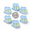 Transparent Acrylic Beads X-MACR-S374-06B-09-3