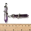 Natural Amethyst Pointed Big Pendants G-F766-07AS-03-3