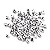 Opaque Acrylic Beads OACR-S076-01Q-1