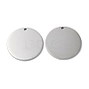 Non-Tarnish 304 Stainless Steel Pendants STAS-Q308-09U-P-1