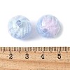 Two Tone Transparent Acrylic Beads OACR-D304-02B-3