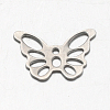 Butterfly 304 Stainless Steel Charms STAS-F094-14P-1