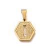 304 Stainless Steel Charms LS-STAS-H227-01G-I-1