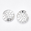 Iron Finger Ring/Brooch Sieve Findings IFIN-T007-46P-NF-2