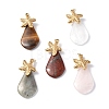 Natural Mixed Gemstone Pendants G-I343-02-1