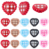 30Pcs Printed Opaque Acrylic Beads OACR-SC0002-75-7