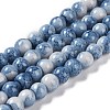 Baking Paint Glass Bead Strands GLAA-H031-01A-12-1