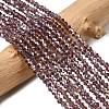 Glass Beads Strands EGLA-S056-2mm-01-3