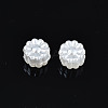 ABS Plastic Imitation Pearl Beads OACR-N008-116-2