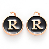 Golden Plated Alloy Charms ENAM-S118-02R-1