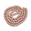 Baking Paint Glass Pearl Round Bead Strands HY-Q003-10mm-11-2