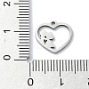 Non-Tarnish 304 Stainless Steel Charms STAS-C097-38D-P-3