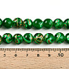 Baking Paint Glass Beads X1-DGLA-N010-10mm-04-4