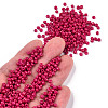 8/0 Baking Paint Glass Seed Beads SEED-R051-07B-03-3