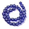 Handmade Millefiori Lampwork Beads Strands LAMP-G164-03B-2
