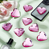 10Pcs Flat Back Acrylic Rhinestone Cabochons OACR-FG0001-22A-4