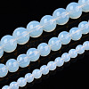 Transparent Glass Beads Strands GLAA-T032-T6mm-14-5