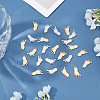 40Pcs 2 Colors 304 Stainless Steel Pendants STAS-UN0028-47-4