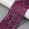 Natural Ruby Beads Strands X-G-F785-A02-02-1