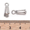 Non-Tarnish 304 Stainless Steel Ice Pick Pinch Bails STAS-K277-03B-P-3
