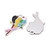 Alloy Enamel Pendants EA2867Y-1