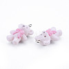 Opaque Resin Pendants RESI-T053-12-2