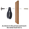 PU Leather Drawer Handles FIND-WH0290-10A-AB-6