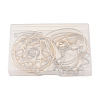 201 Stainless Steel Hoop Earrings Sets EJEW-PJ0001-02-8