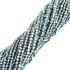 Transparent Glass Beads Strands EGLA-N028-01A-A01-2