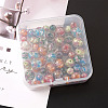 Handmade Gold Sand Lampwork Beads LAMP-CD0001-06-6