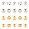 20Pcs 2 Colors 925 Sterling Silver Beads FIND-GO0002-69-1