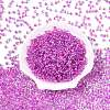 6/0 Inside Colours Transparent Glass Seed Beads X1-SEED-T007-07J-1