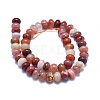 Natural Red Agate Beads Strands G-E530-12C-2